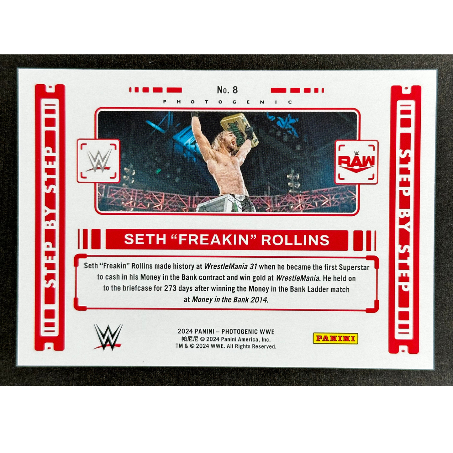 Seth "Freakin" Rollins 2024 Photogenic Step by Step 68/75 #8