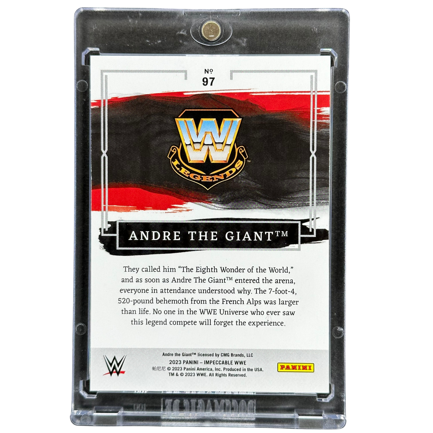 Andre The Giant 2023 Impeccable 98/99 #97
