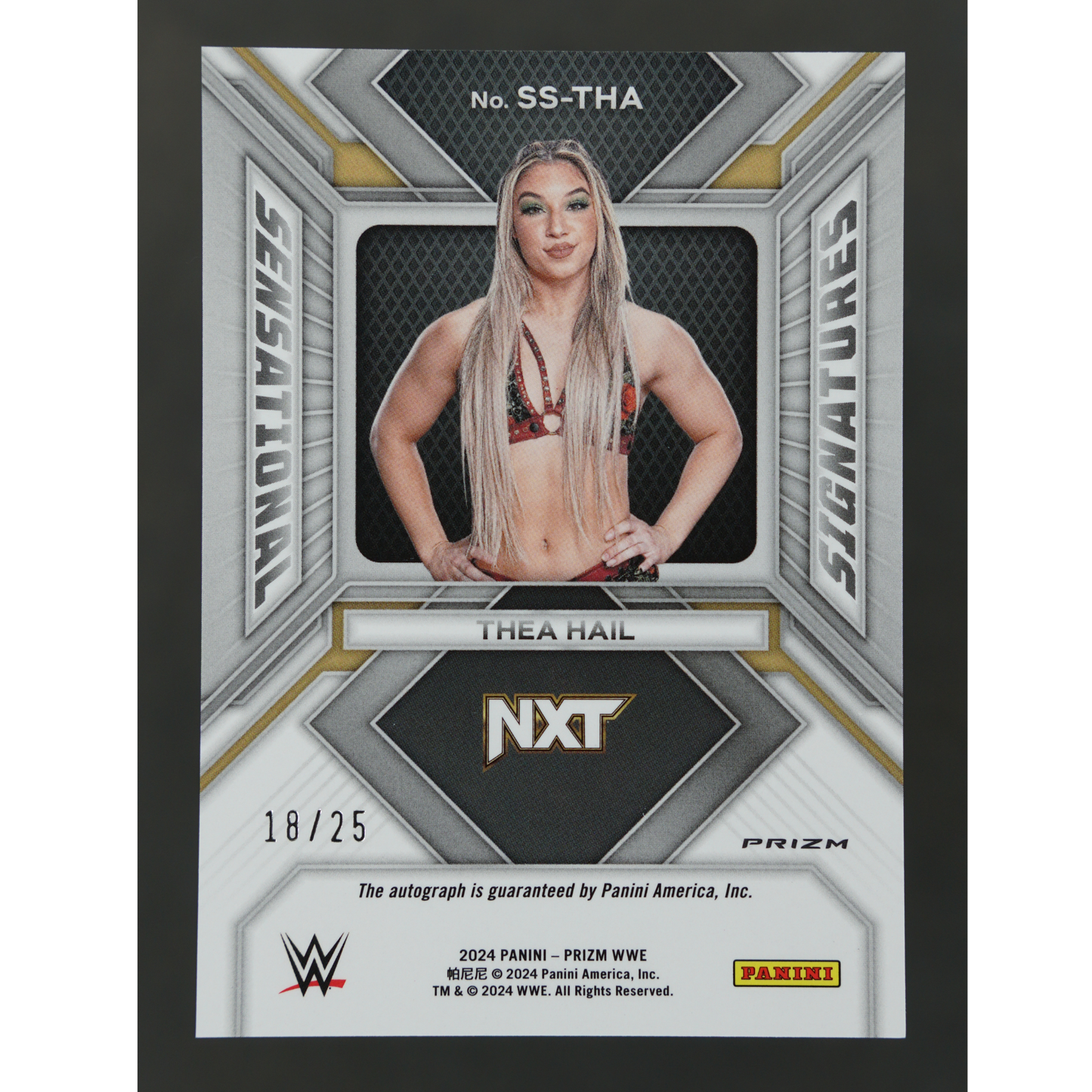 Thea Hail 2024 Prizm Mojo Auto 18/25 #SS-THA