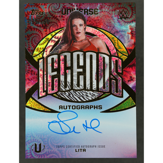 Lita 2026 Universe Legends Auto 95/150 #LA-LT