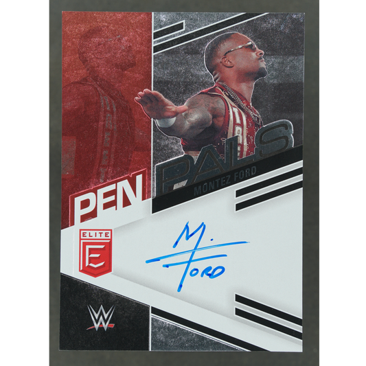 Montez Ford 2023 Elite Pen Pals Auto #PL-MFD