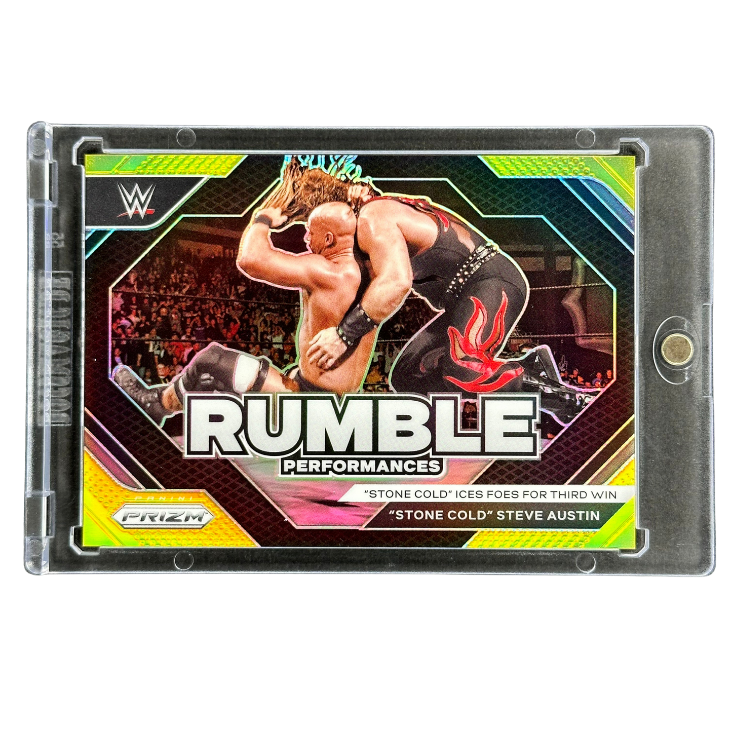 "Stone Cold" Steve Austin 2024 Prizm Rumble Performances Gold 10/10 #16