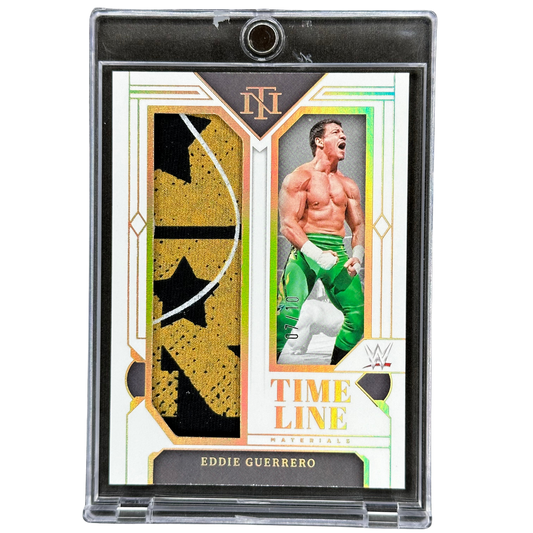 Eddie Guerrero 2024 National Treasures Time Line 7/10 Memorabilia #TM-EGR