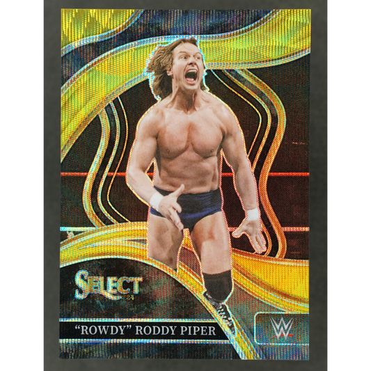 "Rowdy" Roddy Piper 2024 Select Ringside Gold 5/10 #231
