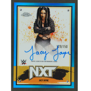 Jacy Jayne 2025 Chrome Blue NXT Auto 129/150 #NXT-JJY
