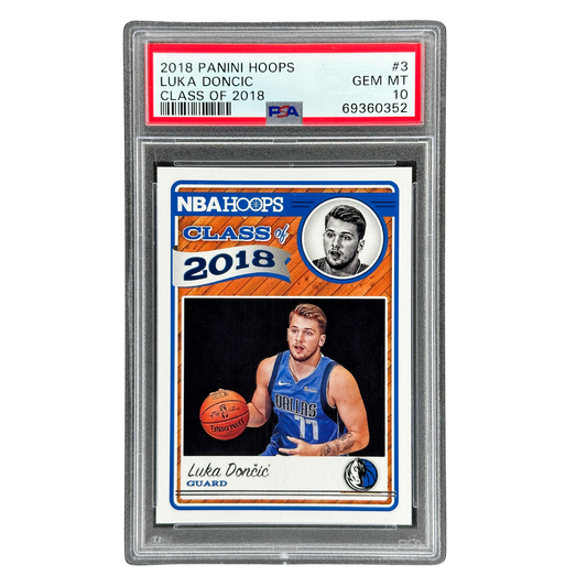 Luka Doncic 2018 Hoops Class of 2018 RC Rookie Card PSA 10 #3