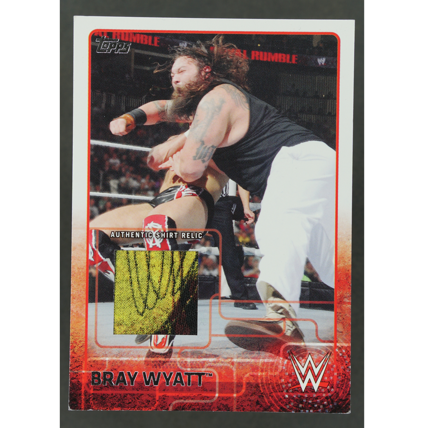 Bray Wyatt 2015 Topps Authentic Shirt Relic