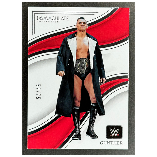 Gunther 2023 Immaculate 52/75 #78