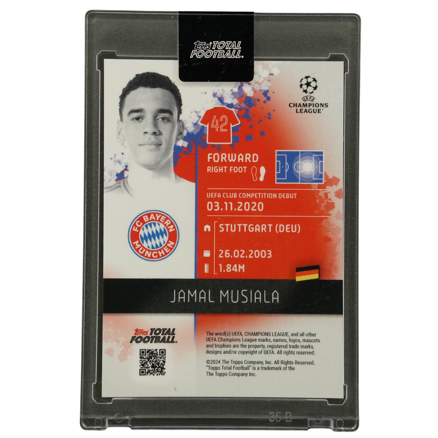 Jamal Musiala 2024 Total Football 6/50