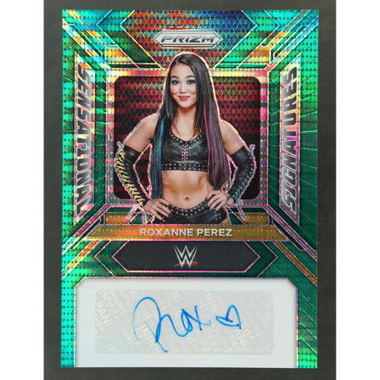 Roxanne Perez Prizm Sensational Signatures Auto 9/10 #SS-ROX
