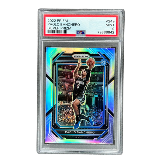 Paolo Banchero 2022 Prizm Silver RC Rookie Card PSA 9 #249