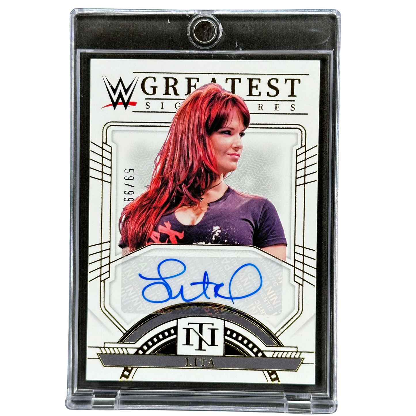 Lita 2024 National Treasures Greatest Signatures Auto 59/99 #WG-LTA