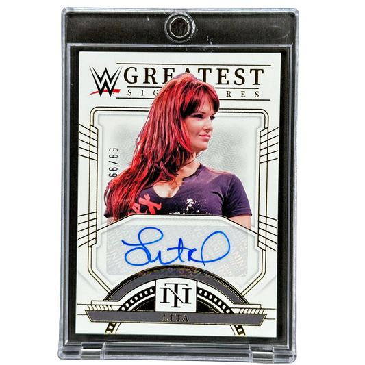 Lita 2024 National Treasures Greatest Signatures Auto 59/99 #WG-LTA