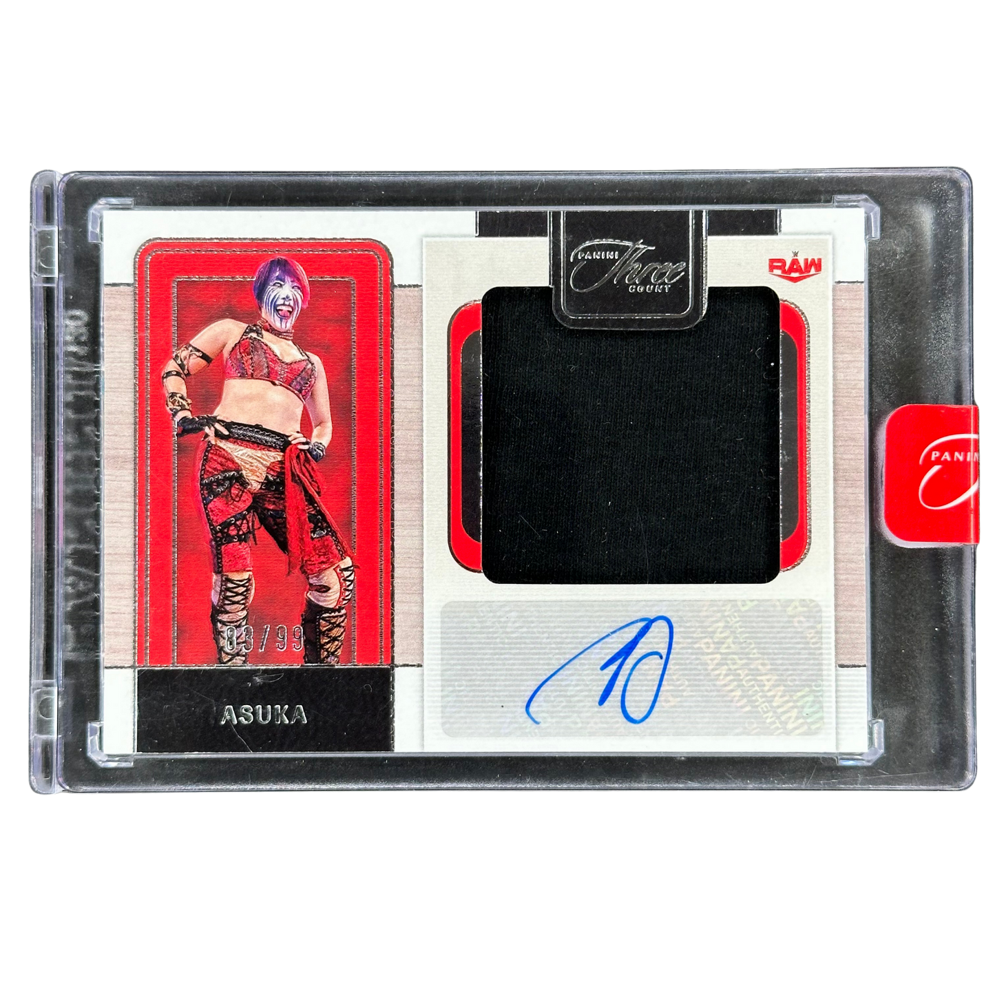 Asuka 2024 Three Count Memorabilia Auto 83/99 #JM-ASK