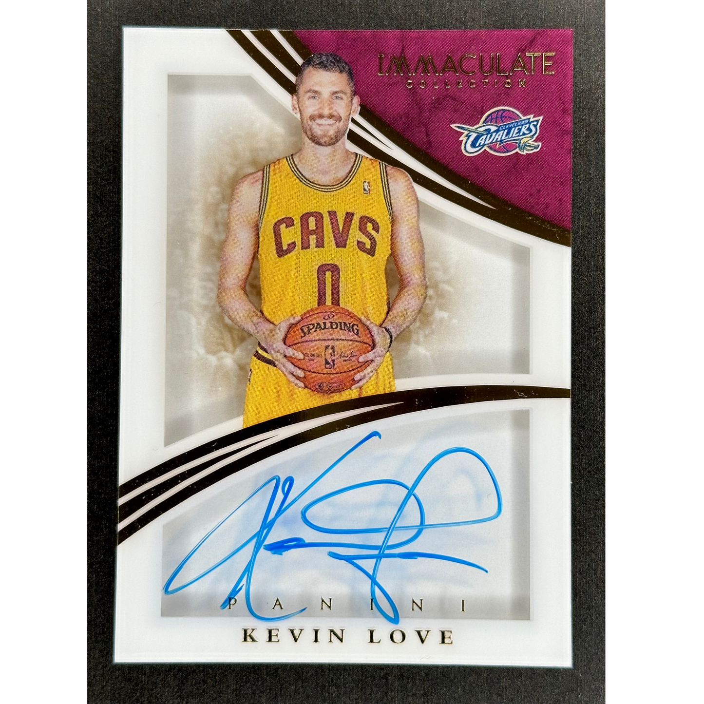 Kevin Love 2014 Immaculate Auto 8/35 #SH-KL