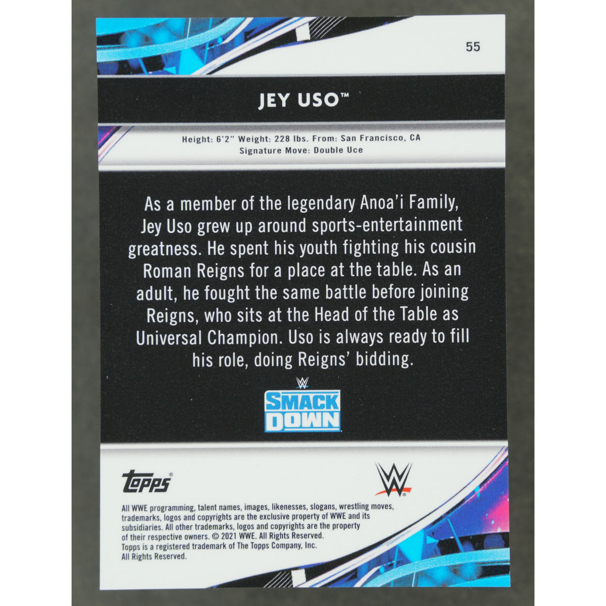 Jey Uso 2021 Finest 4/10 #55