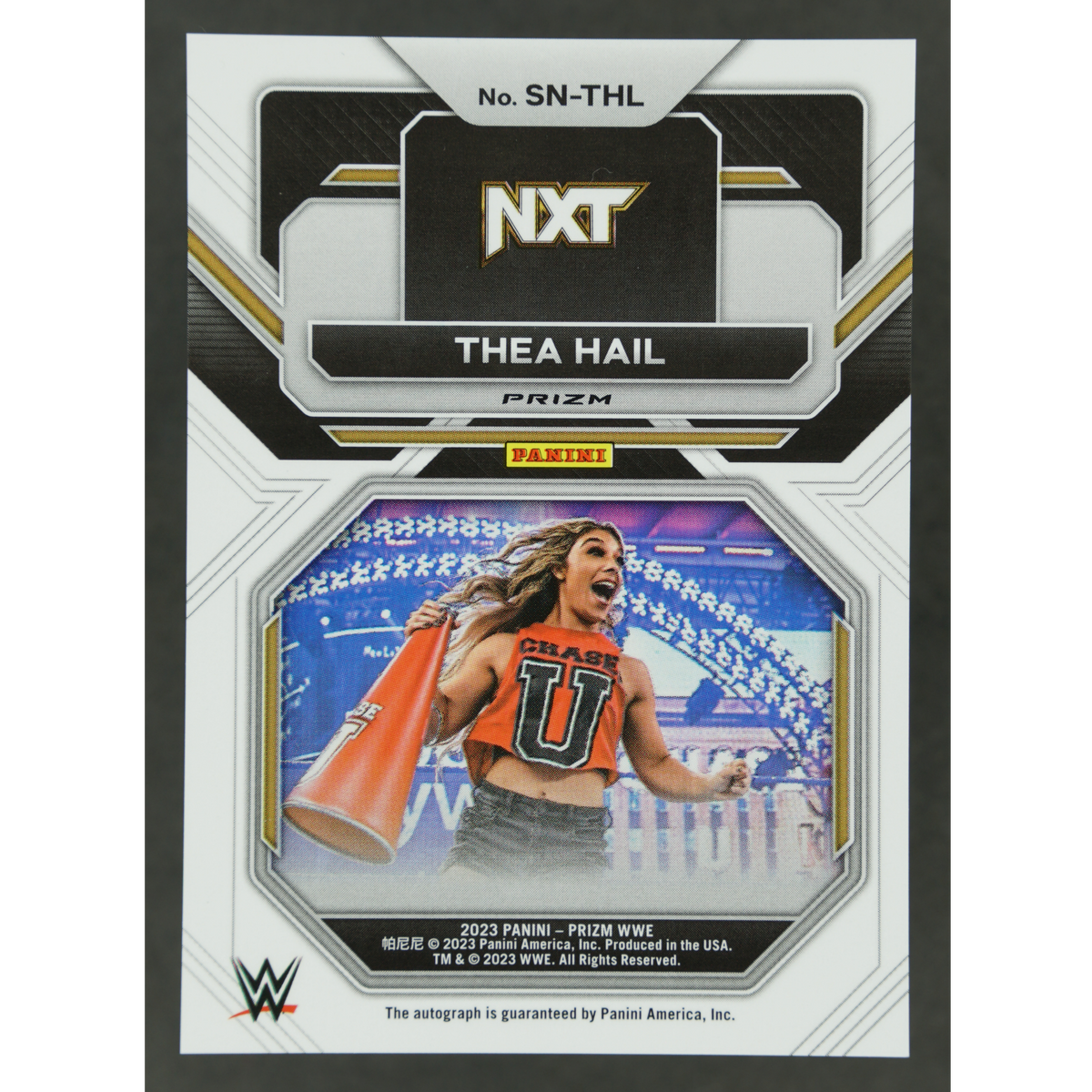 Thea Hail 2023 Prizm RC Sensational Signatures Auto #SN-THL