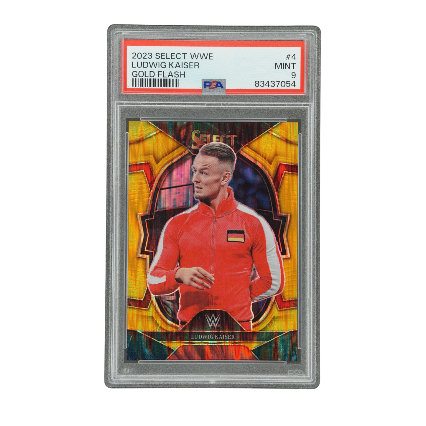Ludwig Kaiser 2023 Select Gold Flash 8/10 PSA 9 #4