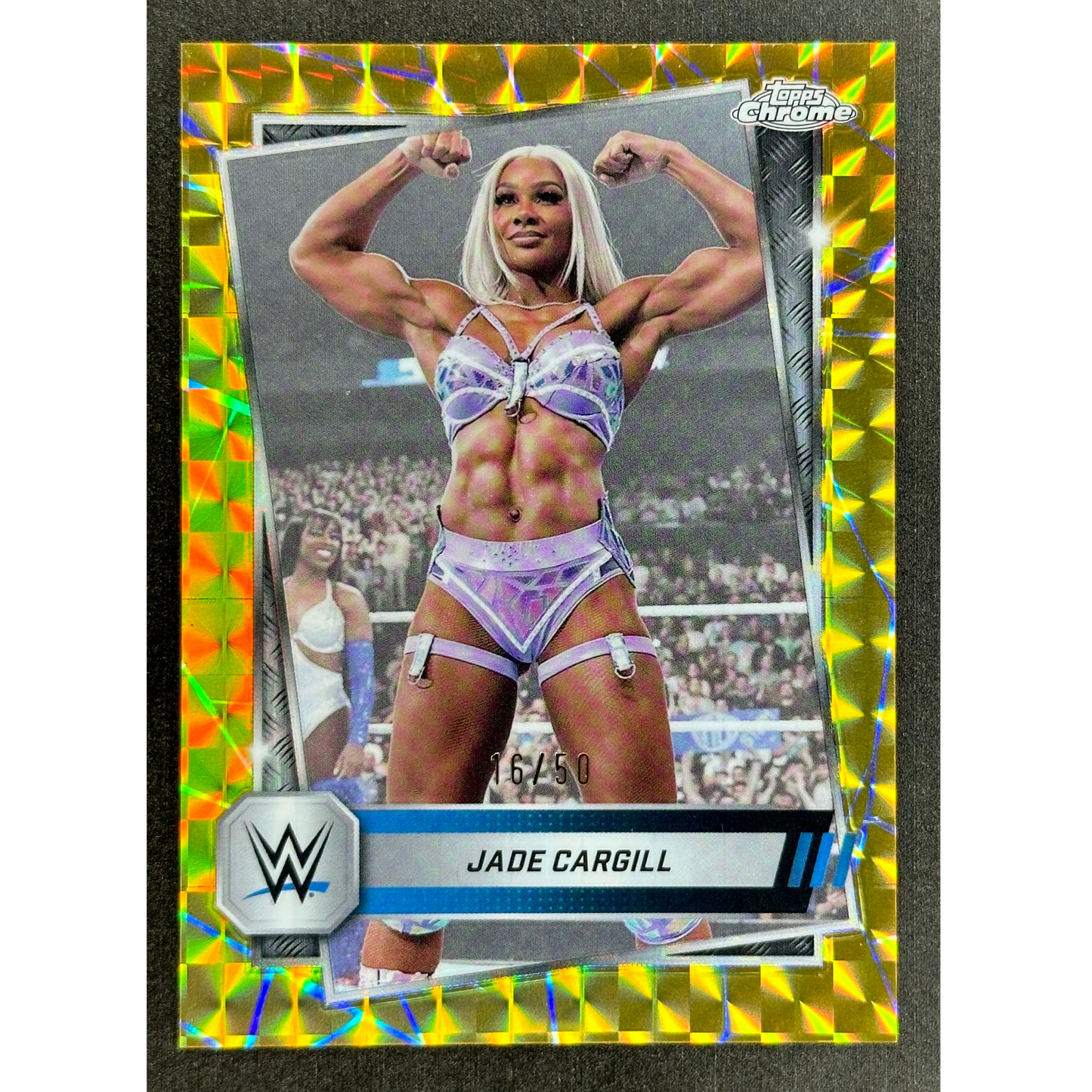 Jade Cargill 2025 Chrome Gold 16/50 #25