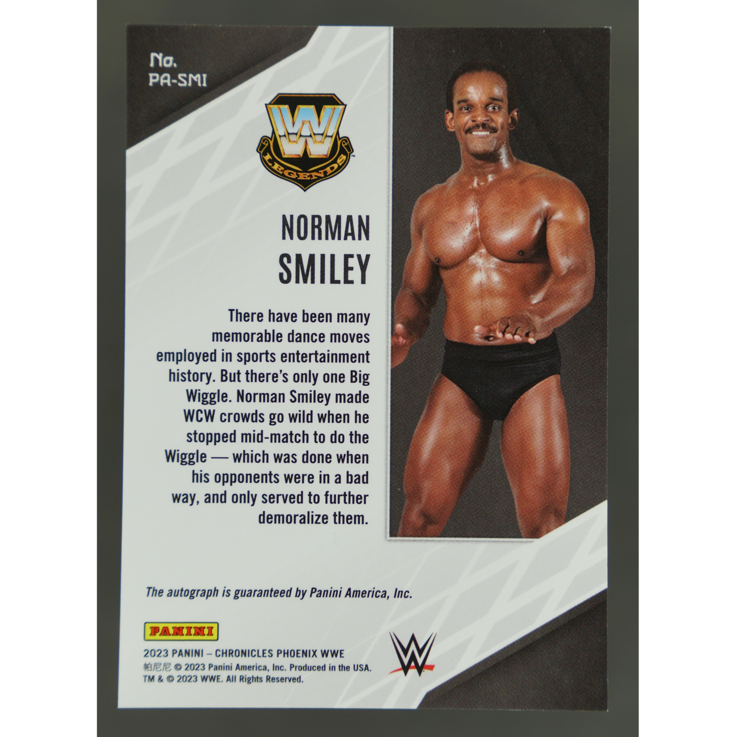 Norman Smiley 2023 Chronicles Phoenix Auto Silver #PA-SMI