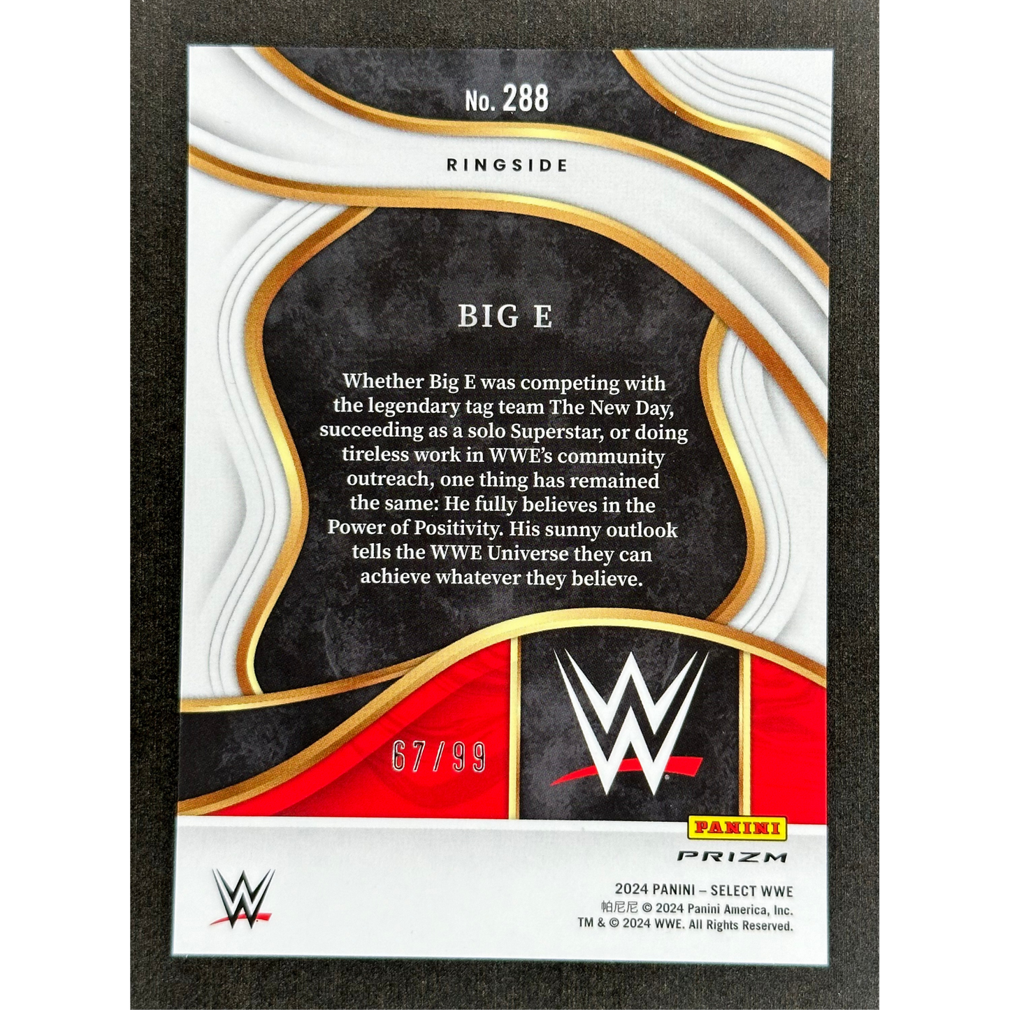 Big E 2024 Select Ringside 67/99 #288