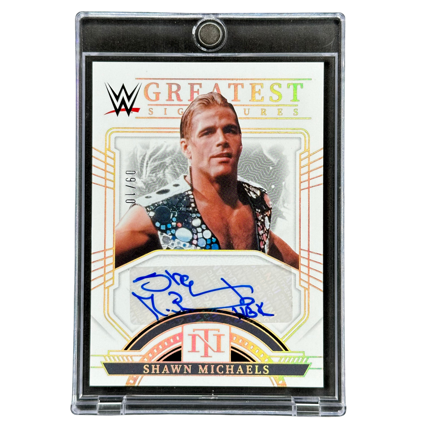 Shawn Michaels 2024 National Treasures Greatest Signatures Auto 9/10 #WG-SHM