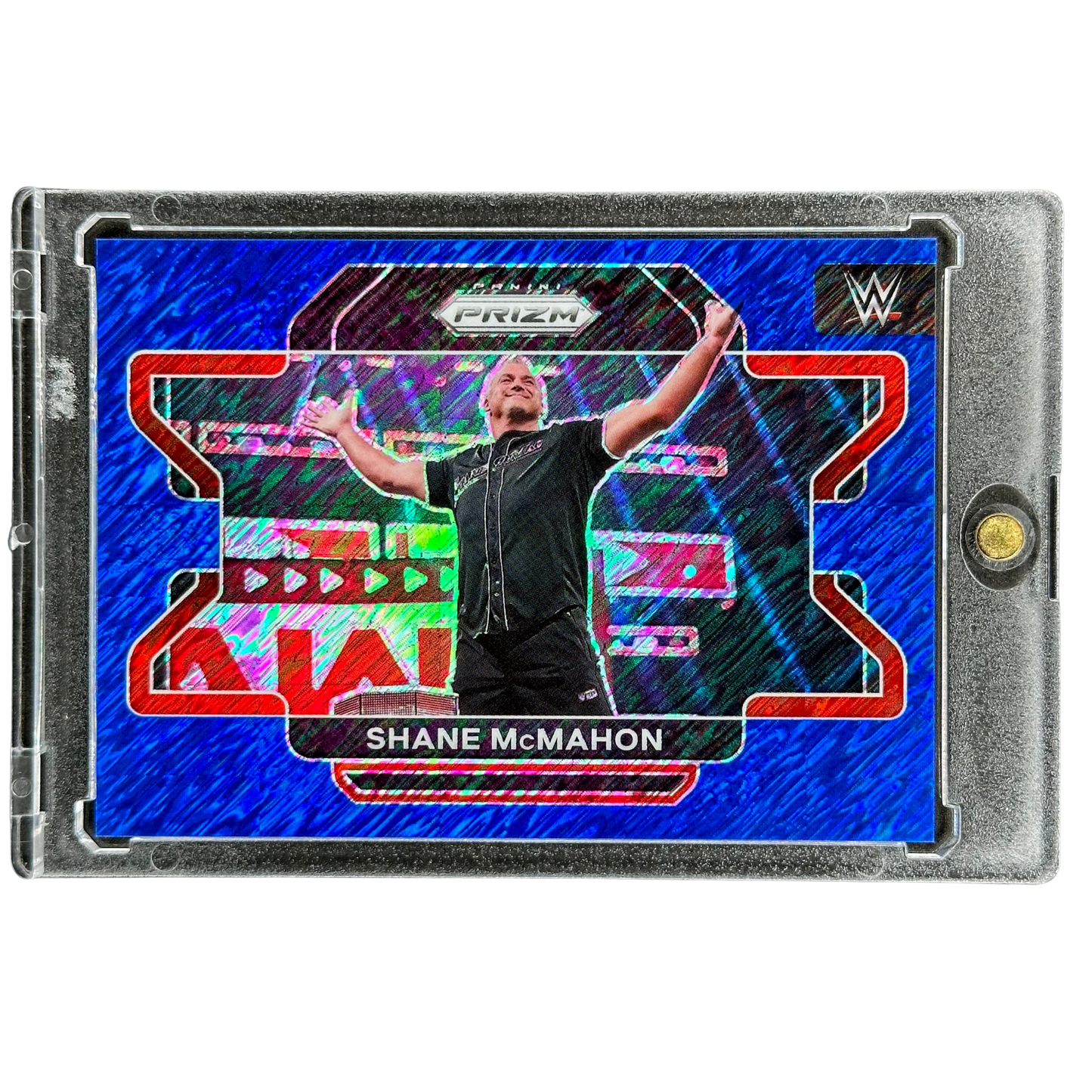 Shane McMahon 2022 Prizm Blue Shimmer 5/10 #52