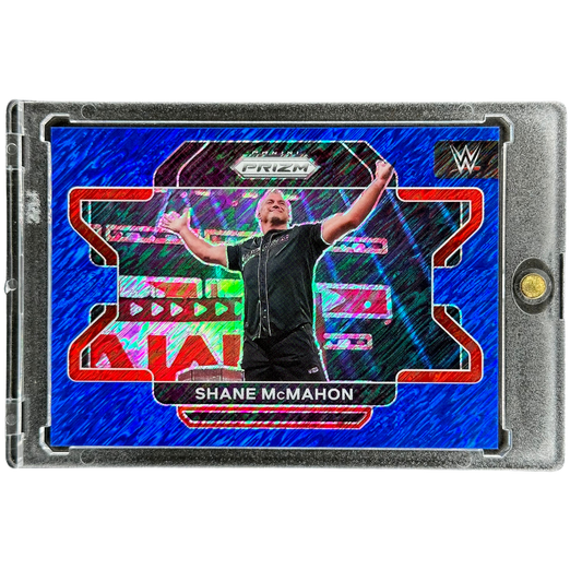 Shane McMahon 2022 Prizm Blue Shimmer 5/10 #52