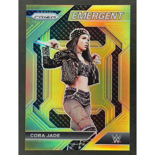 Cora Jade 2024 Prizm Emergent Gold 5/10 #17