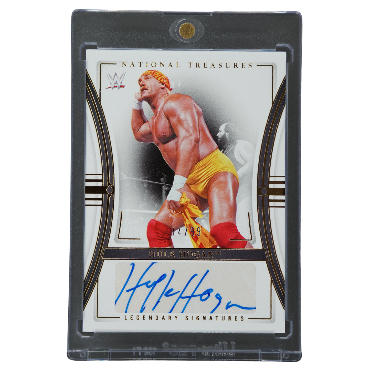 Hulk Hogan 2024 National Treasures Auto 44/99 #LS-HHG