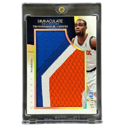 Tim Hardaway Jr. 2013 Immaculate Numbers Patch RC 44/50 #80