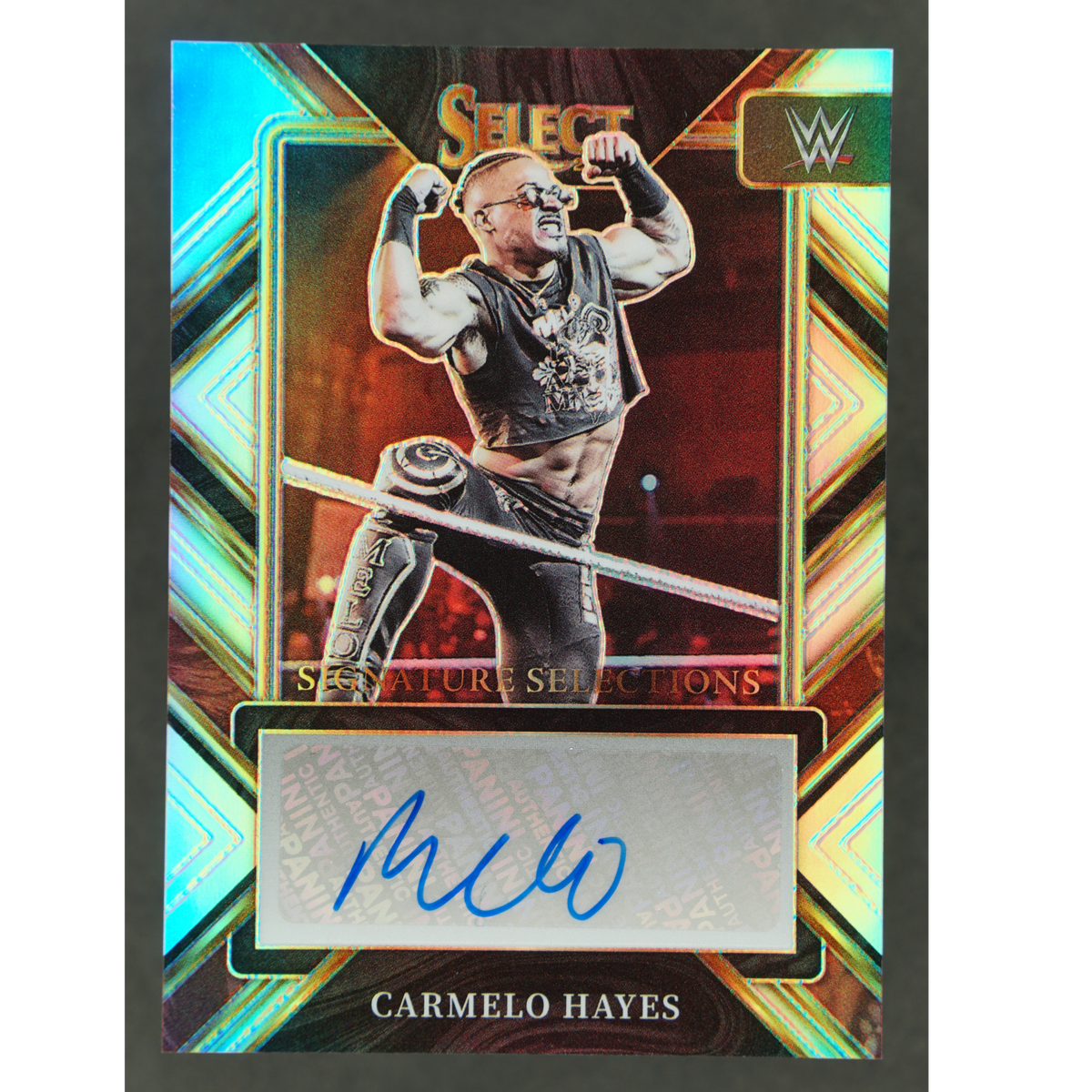 Carmelo Hayes 2023 Select Auto Signature Selections Silver #SL-CHY