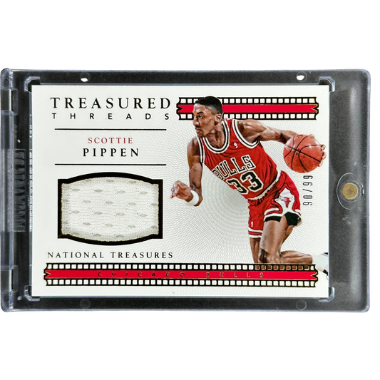 Scottie Pippen 2015 National Treasures Treasured Threads Jersey 90/99 #24