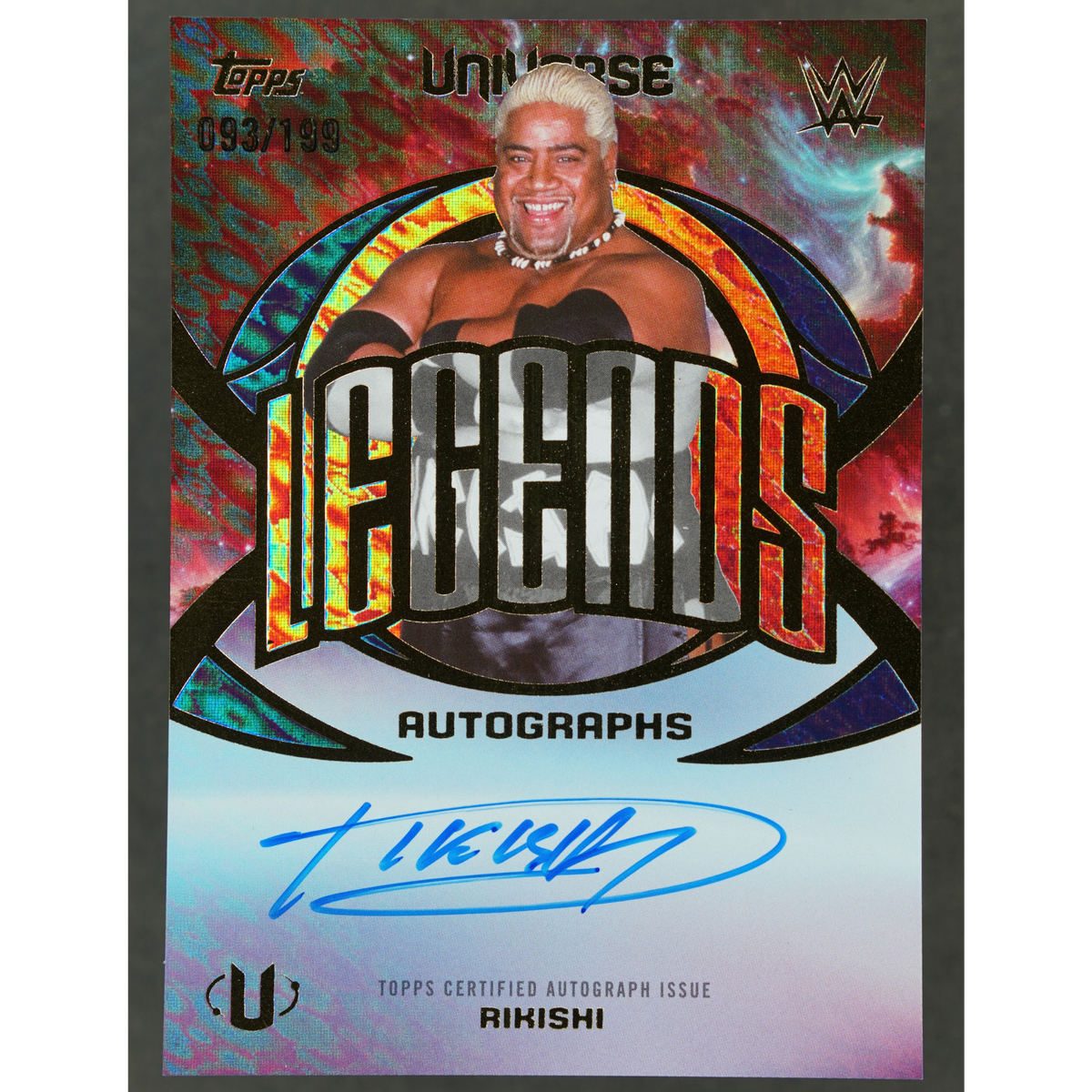 Rikishi 2026 Universe Legends Auto 93/199 #LA-RK