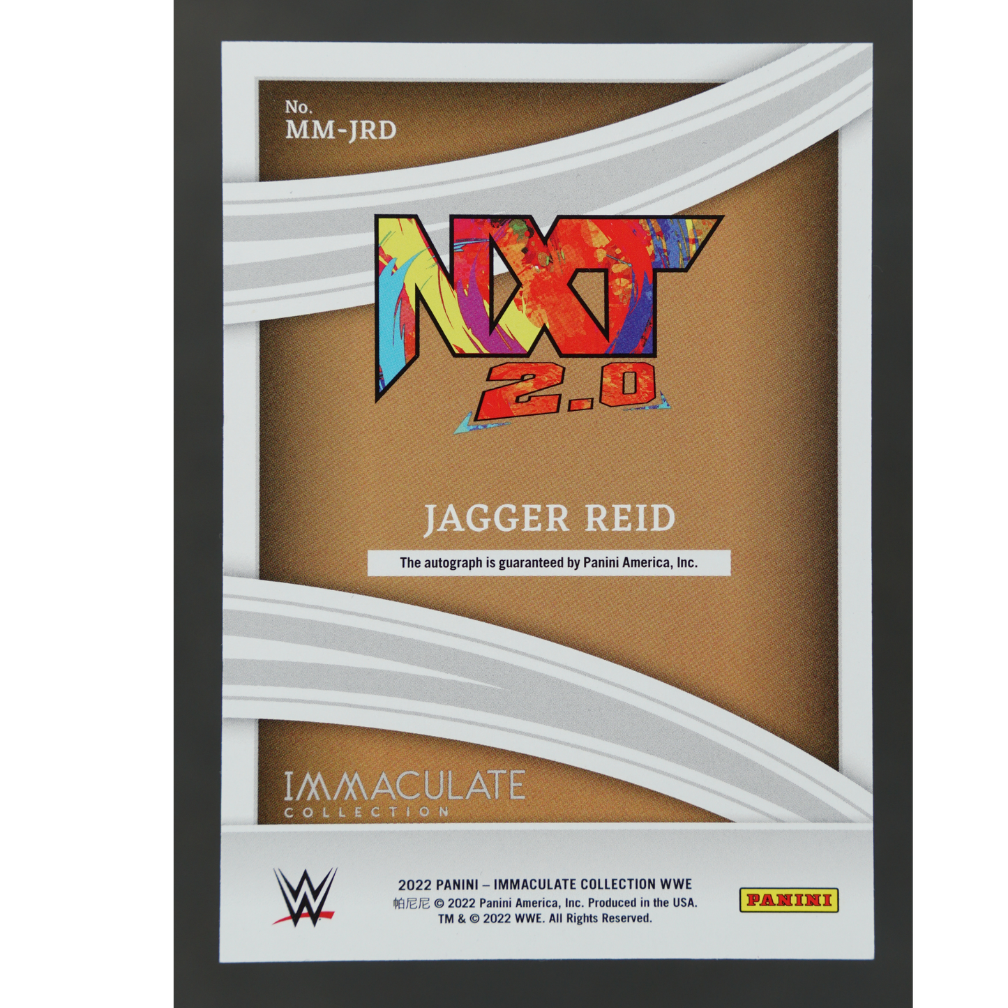 Jagger Reid 2022 Immaculate Modern Marks Auto 7/99 #MM-JRD