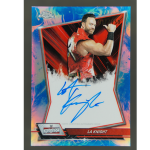LA Knight 2026 Chrome Red Brand Auto 17/150 #RBA-LAK