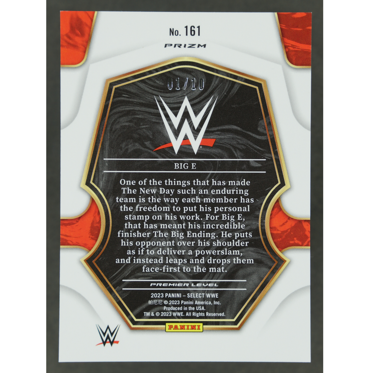 Big E 2023 Select Gold 1/10 #161
