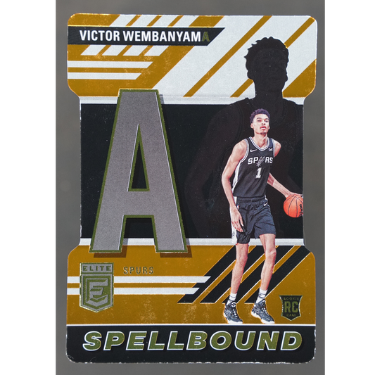 Victor Wembanyama 2023 Elite Spellbound RC Die-Cut #10