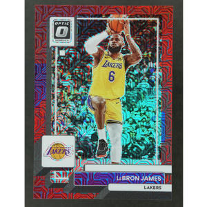 Lebron James 2022-23 Optic Red Mojo 41/88 #116