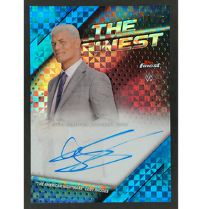 Cody Rhodes 2025 Finest The Finest Auto 9/75 #TFA-TAN