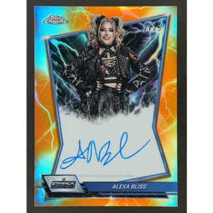 Alexa Bliss 2026 Chrome Blue Brand Auto Orange 17/25 #BBA-BLI