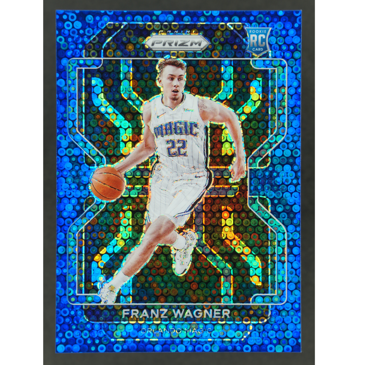 Franz Wagner 2021 Prizm Blue Fast Break RC 87/150 #310