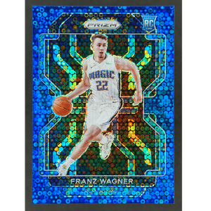 Franz Wagner 2021 Prizm Blue Fast Break RC 87/150 #310