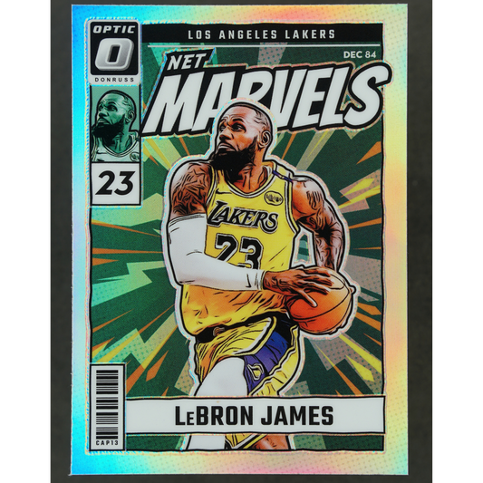 Lebron James 2024-25 Optic Holo Net Marvels #24