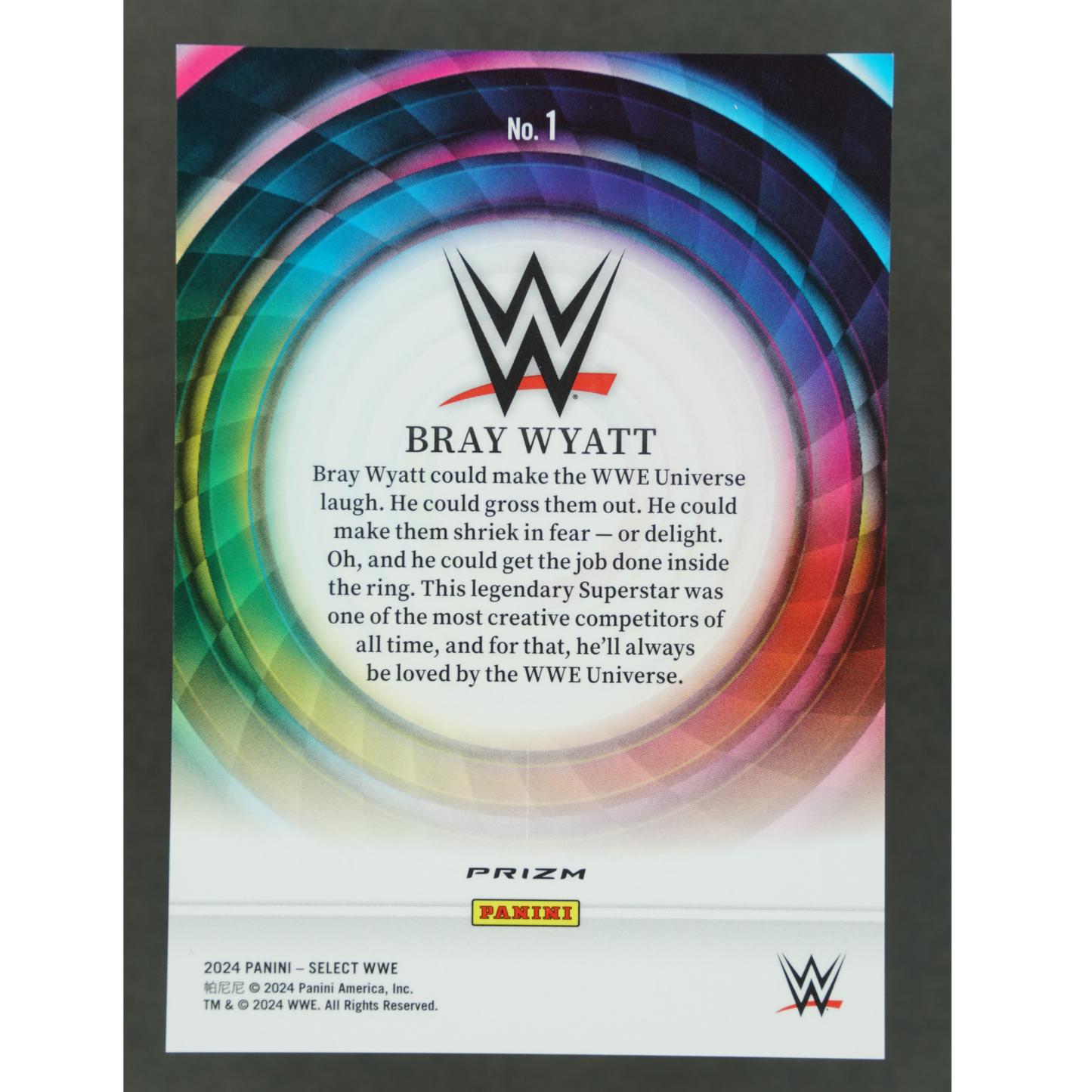Bray Wyatt 2024 Select Color Wheel #1