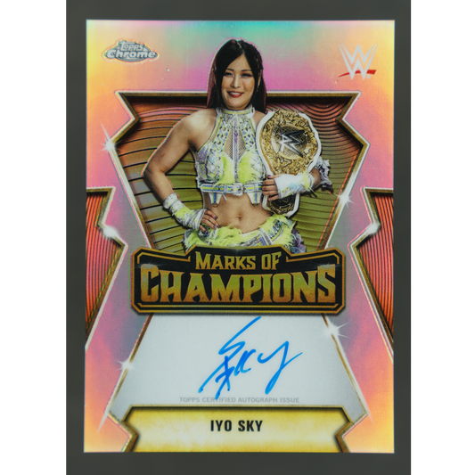 Iyo Sky 2026 Chrome Marks of Champions Refractor Auto #MOC-IS