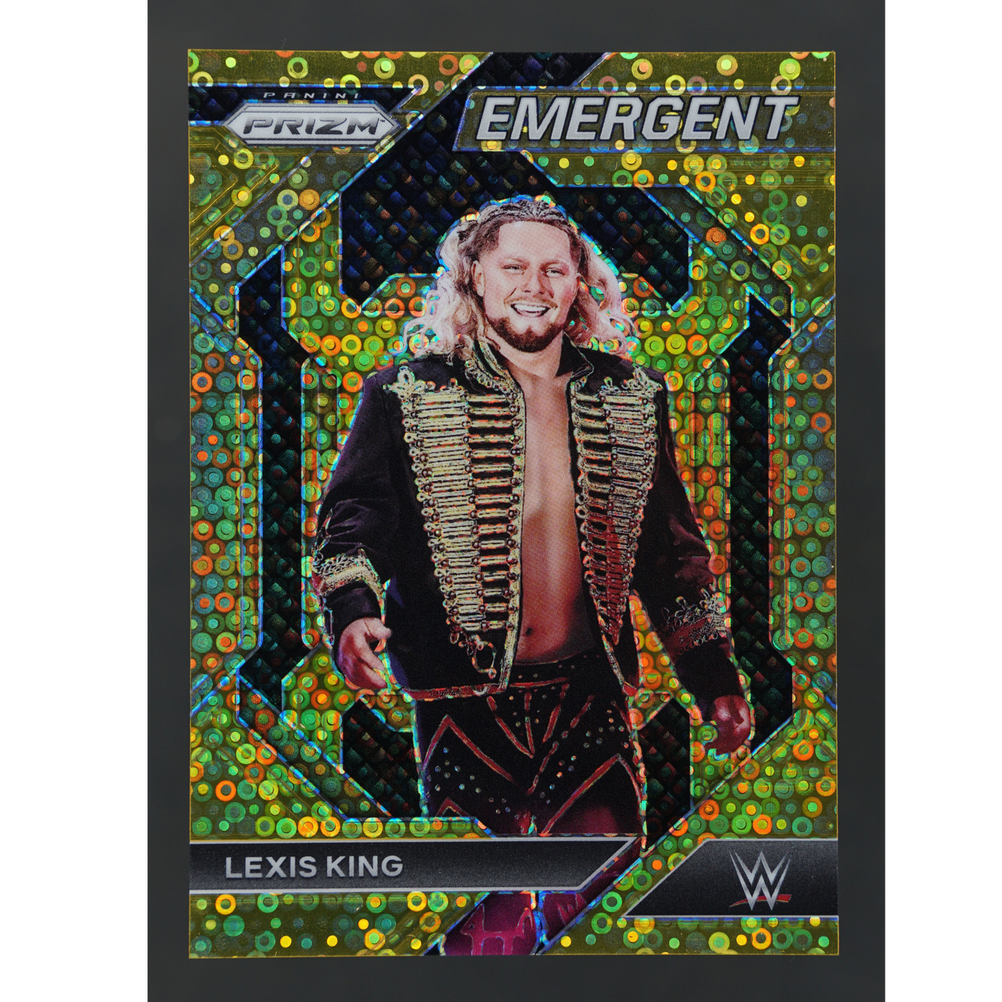Lexis King 2024 Prizm Emergent Gold 8/10 #8