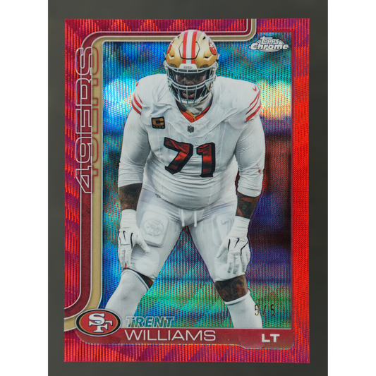 Trent Williams 2025 Chrome 5/5 #265