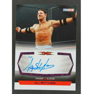 AJ Styles 2008 Tristar 1/1 Auto #C-AJ