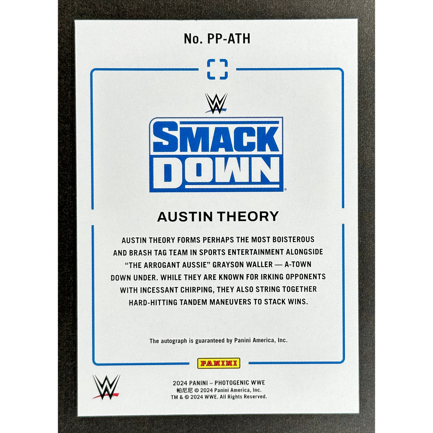 Austin Theory 2024 Photogenic Picture Perfect Swirl 2/13 #PP-ATH